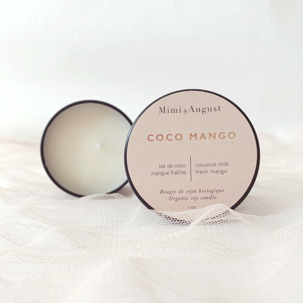 Coco Mango Mini Candle