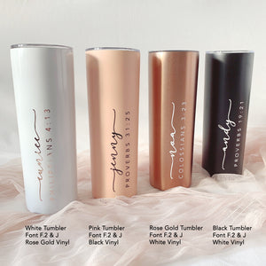 Grad Skinny Tumbler