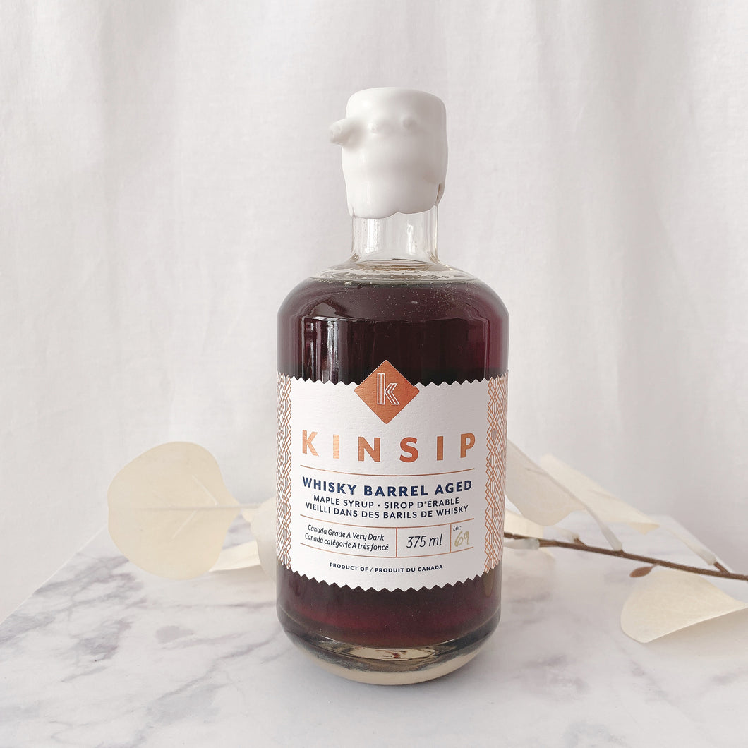 Whisky Barrel Aged Maple Syrup