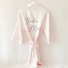 Load image into Gallery viewer, Custom Satin Robe
