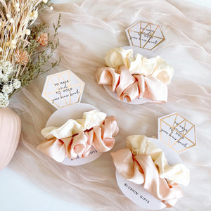 Satin Scrunchie Ring Set