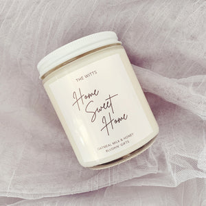 Custom Label Oatmeal Honey & Milk Candle