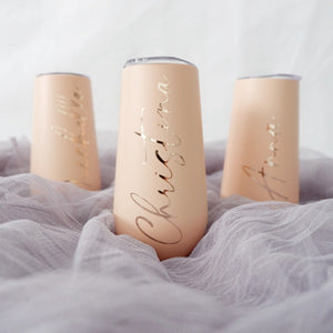 Mostop Personalized Champagne Flutes Wine Tumbler, 6 Oz Insulated Stainless  Steel Wine Glass, Reusab…See more Mostop Personalized Champagne Flutes